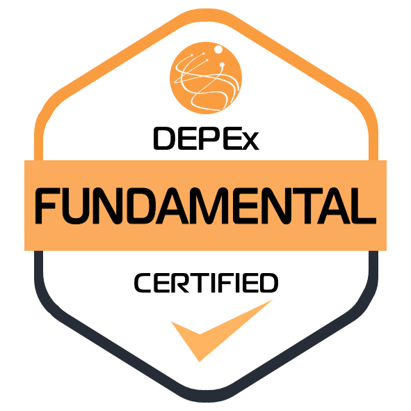 Badge Certificación Fundamentos del DEPEx